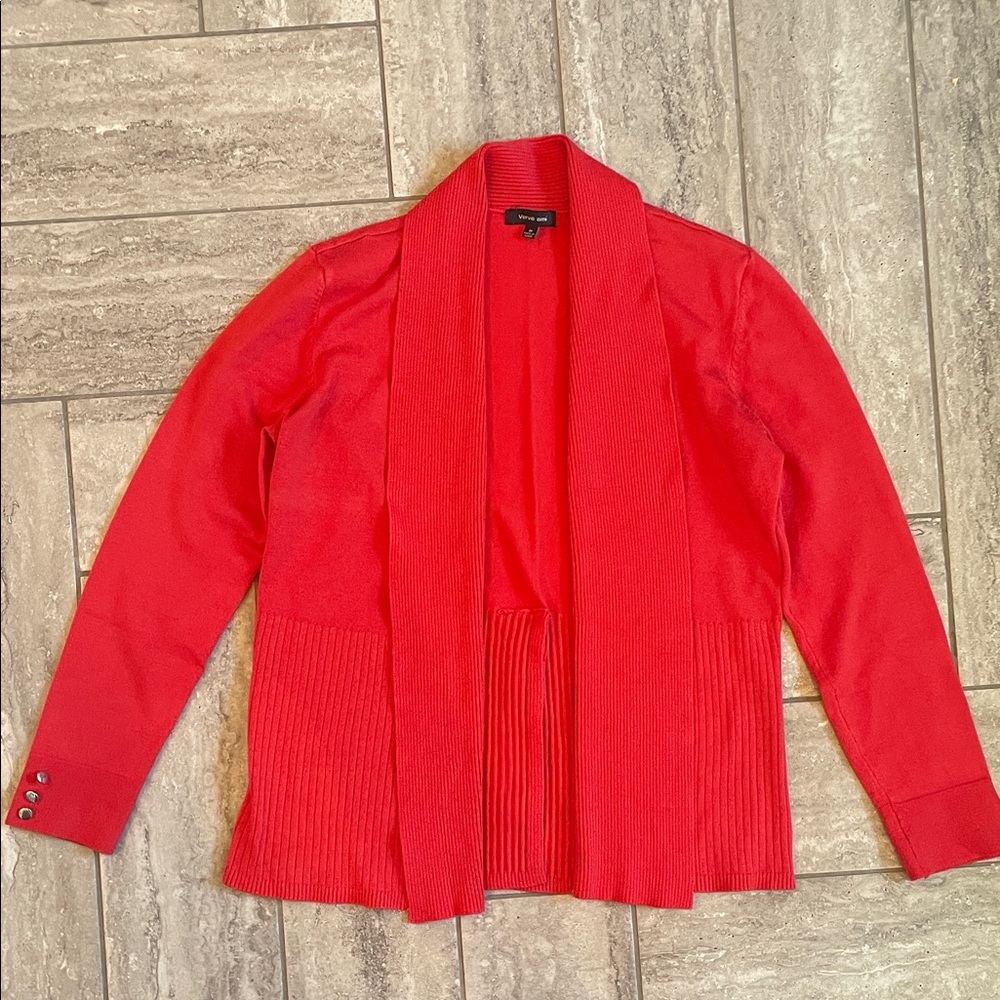 Verve Ami Vibrant Red Women's Cardigan